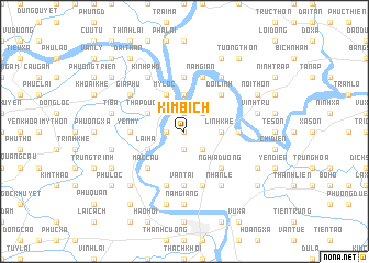 map of Kim Bịch