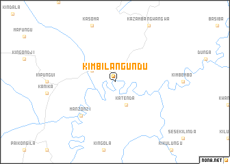 map of Kimbilangundu