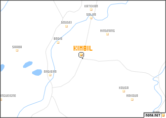 map of Kimbil