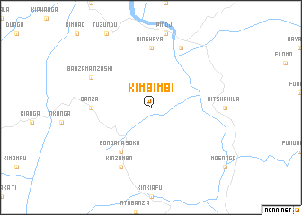 map of Kimbimbi