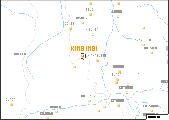map of Kimbimbi