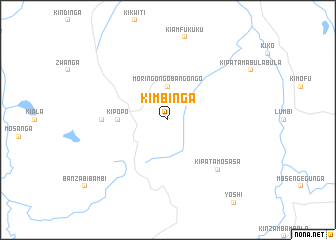 map of Kimbinga