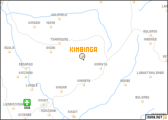 map of Kimbinga