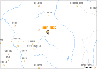 map of Kimbinga