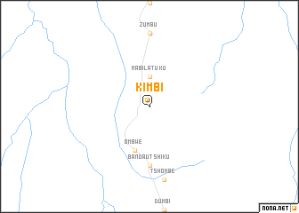 map of Kimbi