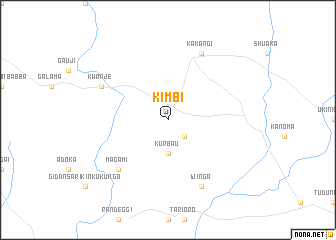 map of Kimbi