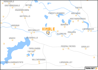 map of Kimble