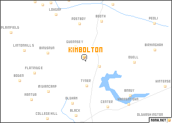 map of Kimbolton
