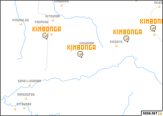 map of Kimbonga