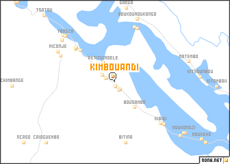 map of Kimbouandi