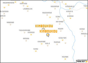 map of Kimboukou