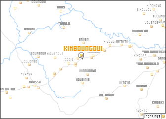 map of Kimboungou I