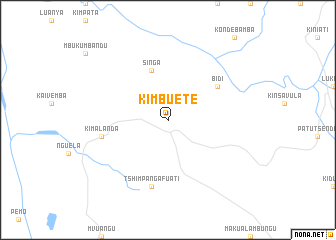 map of Kimbuete