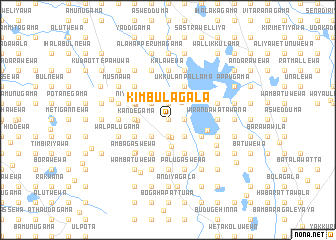 map of Kimbulagala