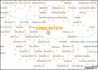 map of Kimbulantota