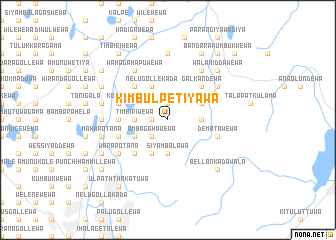 map of Kimbulpetiyawa