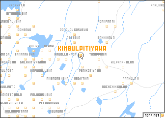 map of Kimbulpitiyawa