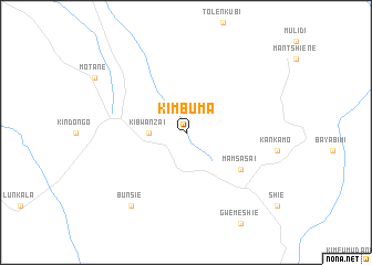 map of Kimbuma