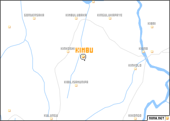 map of Kimbu