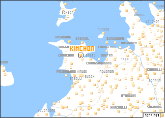 map of Kim-ch\