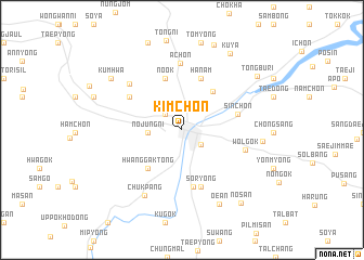 map of Kimch\