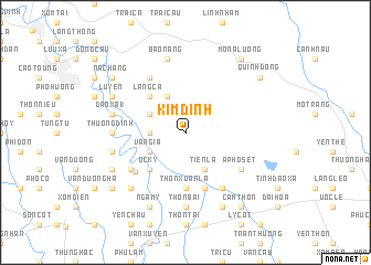 map of Kim Dinh