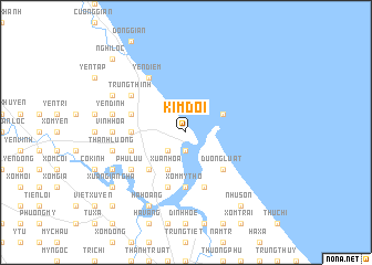 map of Kim Ðôi