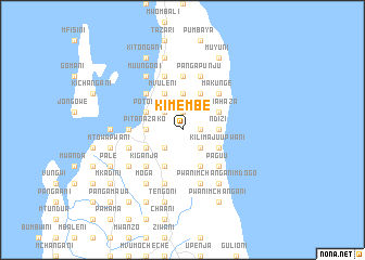 map of Kimembe