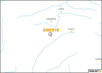 map of Kimenya