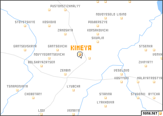 map of Kimeya