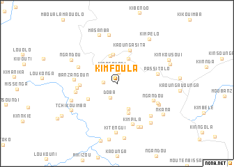 map of Kimfoula