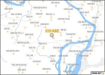 map of Kimhae