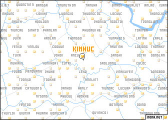 map of Kim Húc