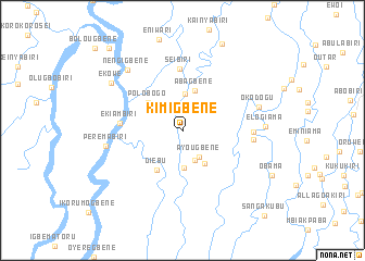 map of Kimigbene