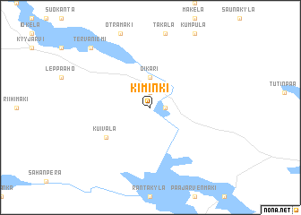 map of Kiminki