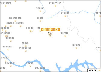 map of Kimironko