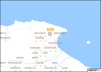 map of Kími