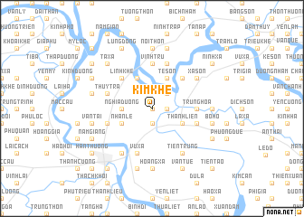 map of Kim Khê