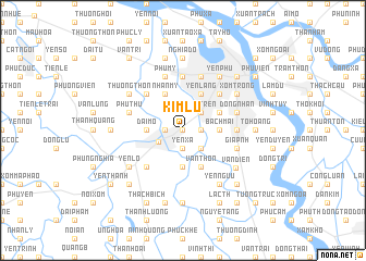 map of Kim Lũ