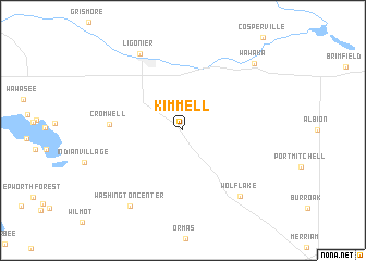 map of Kimmell