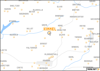 map of Kimmel