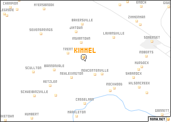 map of Kimmel