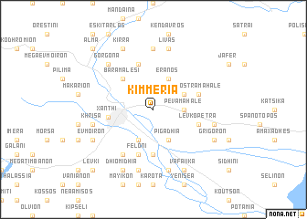 map of Kimméria