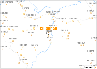 map of Kimoanda