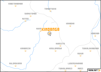 map of Kimoanga