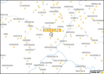 map of Kimoanza