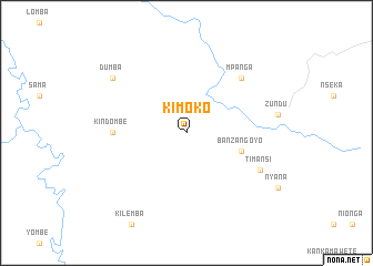 map of Kimoko