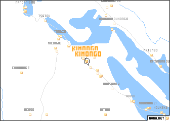 map of Kimongo