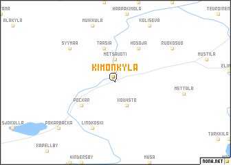 map of Kimonkyla