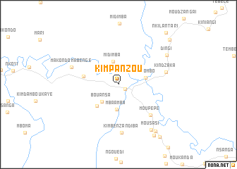 map of Kimpanzou